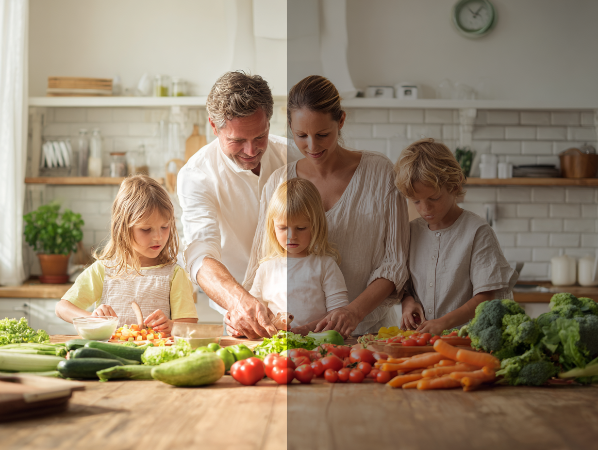 Здорове харчування для сім'ї